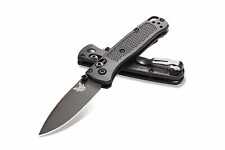 Benchmade Mini Bugout Folding Knife Black CF Handle Drop Point Black 533BK-2 picture