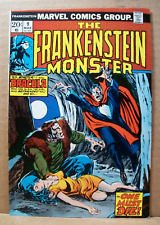 The Frankenstein Monster #9 (Marvel Comics, March 1974) VF+ picture