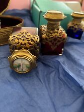 Palais Royal Grand Tour Perfume Scent Bottles Ruby Red very rare C.1820 - 1870 picture