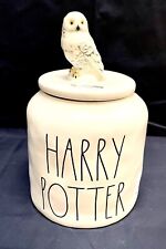 RAE DUNN Harry Potter Hedwig Ceramic Canister *BRAND NEW* picture