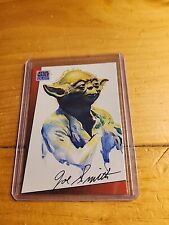 1993 Star Wars Galaxy #10 - Yoda - Signed By Joe Smith  picture