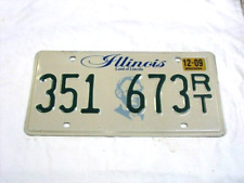2009 Illinois Recreational Trailer License Plate picture