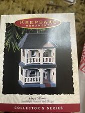 Hallmark Keepsake Christmas Ornament COZY HOME Nostalgic Houses And Shops 1993 picture