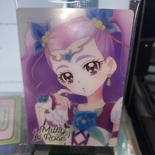 Precure Pretty cure Milky Rose  card Wafer HR 26 picture