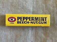 Vintage BEECH-NUT PEPPERMINT GUM  Unopened  NOS picture