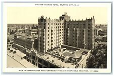 c1930's The New Seaside Hotel Atlantic City New Jersey NJ Vintage Postcard picture