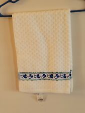 Vintage Disney Mickey Mouse Hand Towel New With Tags Hand Waffle White picture