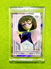EDNA MODE of THE INCREDIBLES Disney 100 PINK REFRACTOR # /399 Topps 2023 Chrome picture