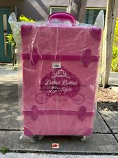 NEW Disney Cruise Line Luggage Bibbidi Bobbidi Boutique Pink Princess Trunk Park picture