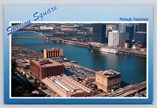 Vintage Postcard Pittsburgh Prints Station Square Pennsylvania Lake Erie picture