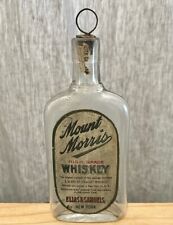 Antique Mount Morris Whiskey Bottle Elias & Samuels Pre Pro Rare Cotton Club picture