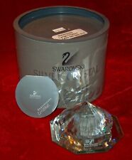SWAROVSKI Silver Crystal LARGE CHATON 7433 NR 080 010 Rare Paperweight MIB picture