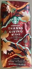 Starbucks Thanksgiving Blend Whole Bean 16 oz Best By 3/2023 picture