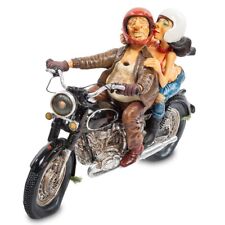 Exciting Motor Ride Guillermo Forchino Caricature Size D26 x W11 x H19 cm New picture