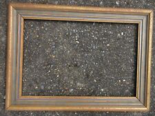 antique 1920s 1930s WOOD LARGE WIDE AMERICAN PICTURE FRAME 16 1/2