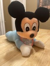 Rare Vintage 1984 Disney Plush Baby Mickey Mouse Stuffed Animal 10