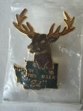 Washington State Elks Lapel / Hat Pin 1181 ‘94 Pres ‘95 “Ed” WSEA picture