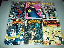 60 Comic Lot Wonder Woman Ghostbusters Wolverine Watchmen Batman Teen Titans K45 picture