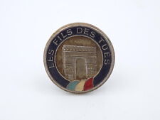Vintage WWII French Les Fils des Tues (Sons of the Killed) Lapel Badge picture
