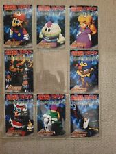 Nintendo Power Super Mario RPG Trading Cards Lot Of 8 SNES 1996 picture