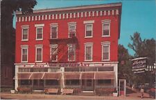 Cooperstown, NY: Sherry's Famous Restaurant - Vintage c 1950s New York Postcard picture