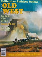 Old West Magazine Summer 1985 Cole Younger Jed Smith Bully Jim McKinney picture