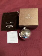 Wallace 2008 38th Annual Silver Plated Sleigh Bell Ornament-Limited Edition picture
