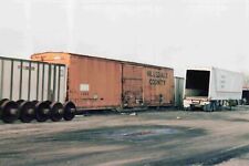 Train Photo - Hillsdale County 1086 Livestock Center Tractor Trailer 4x6 #7590 picture