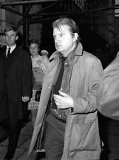 Francis Bacon Leaving Marlborough Street In London. Bacon Is R- 1970 Old Photo picture