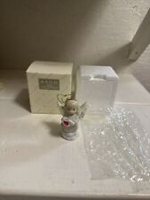 1997 Precious Moments January Birthstone Angel  Christmas Ornament Avon picture