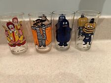 Complete Set of 4 Vintage 1977 McDonalds Collector Series Glasses picture