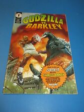 Godzilla vs Barkley #1 Rare Dark Horse VF- beauty Wow picture