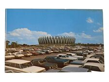 Vtg Hampton Roads VA Coliseum Stadium Postcard Virginia Old Cars Unposted picture