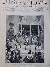 1872 1889 Caledonia Danse Kanak Customs 16 Newspapers Antique picture