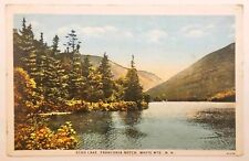 Postcard Echo Lake White Mountains  Franconia Notch  New Hampshire  Postcard WB picture