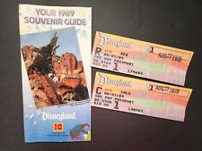 1989 Disneyland Lot - Passports, Disneyland Today Souvenir Guide Splash Mountain picture
