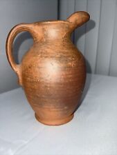 Navajo design pottery vase Vintage vase 8.5 inch #3bin Not Signed Jug pitcher picture