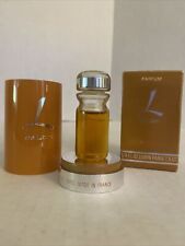 L de lubin Parfum  Vintage 1/4 Fl Oz Made in France w/Box & Bottle Holder picture