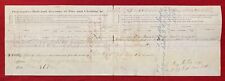 1863 CIVIL WAR ~CO. H. 27TH REG. IOWA INFANTRY~ {CAMP REED} JACKSON TN DOCUMENT picture