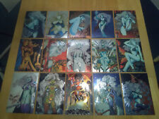 Chaos Comics-Lady Death-Mega Chromium Trading Cards-35 card base set-NM picture