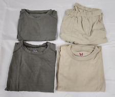 Mix Brand Baselayer Top Short/Long Sleeve & Bottom Large Lot of 4 Cag Sof Devgru picture