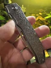 J.E. Made Slip Joint Knife New York Special CPM-S35VN Jigged Titanium picture