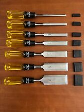 Lee Valley Set of 7 High Quality Japanese Bevel-Edge Chisels 1/4