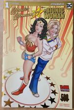 Wonder Woman 77 BIonic Woman EXCLUSIVE LIMITED LTD 500 VA COMICON GOLD 2017 DC picture