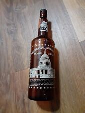 1953 Souvenir Presidential Inauguration Glass Bottle Eisenhower - Empty picture