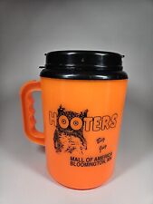 64oz Orange Hooters Big Jug Mug With Lid Betras USA Mall Of America picture