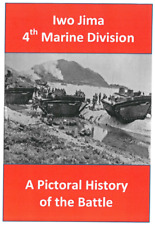 WW II USMC Marine Corps Iwo Jima Photographic History of the Battle History Book picture