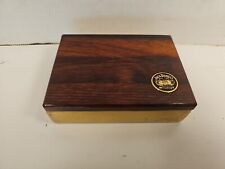 Jack Daniels Old No. 7 Brass Box With Wooden Lid With Felt Liner picture