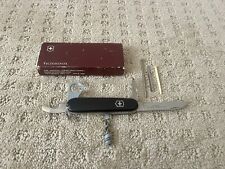 Victorinox Scientist Black 1.6305 Swiss Army knife Retired Discontinued Vintage picture