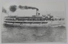 Steamship Steamer LAKESIDE real photo postcard RPPC picture
